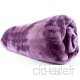 Bedding Online Couvre-lit/plaid en fausse fourrure Violet aubergine XL 200 x 240 cm - B003XNEI7M